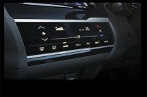  Feather touch panel for the climate control is unique in the segment. 