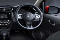  Steering mounted audio controls add to convenience of the driver 