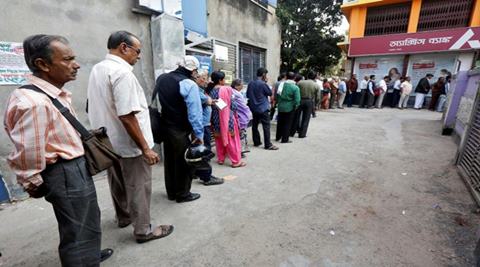 Are the queues there because money supply has fallen in the economy? It’s not that simple. Yes, cash in circulation has taken a hit, with the black and fake notes being weeded out. (Reuters)
