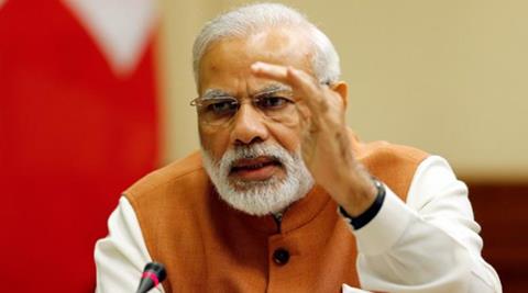 Modi won with 18 per cent of the vote when the poll closed last night, getting significantly more votes than his closest contenders, including Obama, Trump and Wikileaks Founder Julian Assange, who all received 7 per cent of the 'yes' vote. (Reuters)