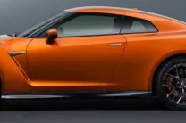  The side skirts on the 2017 Nissan GT-R have been designed for smooth airflow for best performance figures 