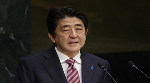 Japanese Prime Minister Shinzo Abe, who is pushing revisions to the constitution, strongly backed new security laws that took effect this year making it possible for Japanese troops fight abroad for the first time since the end of the war. (Reuters)