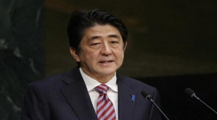 Japanese Prime Minister Shinzo Abe, who is pushing revisions to the constitution, strongly backed new security laws that took effect this year making it possible for Japanese troops fight abroad for the first time since the end of the war. (Reuters)
