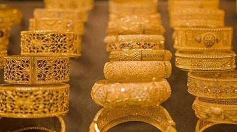 Spot gold was steady at $1,128.70 an ounce by 0101 GMT, after touching its weakest level since Feb. 2 at $1,122.35 in the previous session. Gold fell nearly 1.4 percent on Thursday, its biggest percentage fall in three weeks. (PTI)