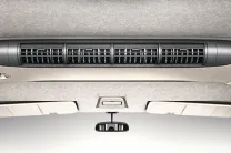  Dual air conditioning unit cools the cabin quickly 