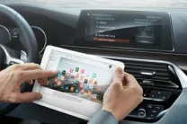  In addition to the wireless charging, the BMW 5 Series is also offered with a Wifi Hotspot for added convenience of the occupants. 