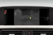  The Night Vision camera in the BMW 6 Series Gran Coupe aids in safety while driving the car at night 