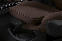  The elevated seating in the BMW X1 offers a good vision of the road 