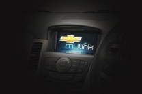  The Mylink App offered in the Chevrolet Cruze is easy to operate and seamlessly integrates a smartphone into the car's infotainment system 