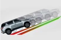  Hill start assist available in the Chevrolet Trailblazer prevents a rollback on an incline for a few seconds. 