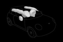  Airbags available as standard across all models of the Mini 3 door add to the safety factor 