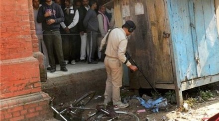 krishna bhattacharya house, tmc attacks bjp leader, tmc bombs bjp leaders house, tmc beats up bjp workers, tmc goons,