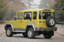  The impressive ground clearance of 210 mm makes enables it to go through any terrain 