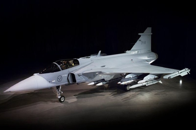 Gripen E jet, Gripen E, Saab