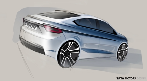 Tata’s new compact sedan Kite5 now named TIGOR