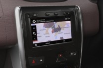  The Nissan Terrano is equipped with a 7 inch touchscreen infotainment system with navigation screen. 