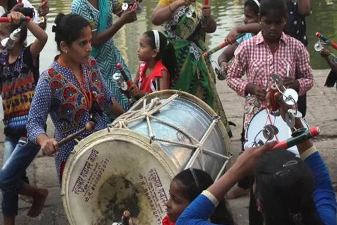  On this day, several processions are also taken out. (Express photo by Ganesh Tendulkar)