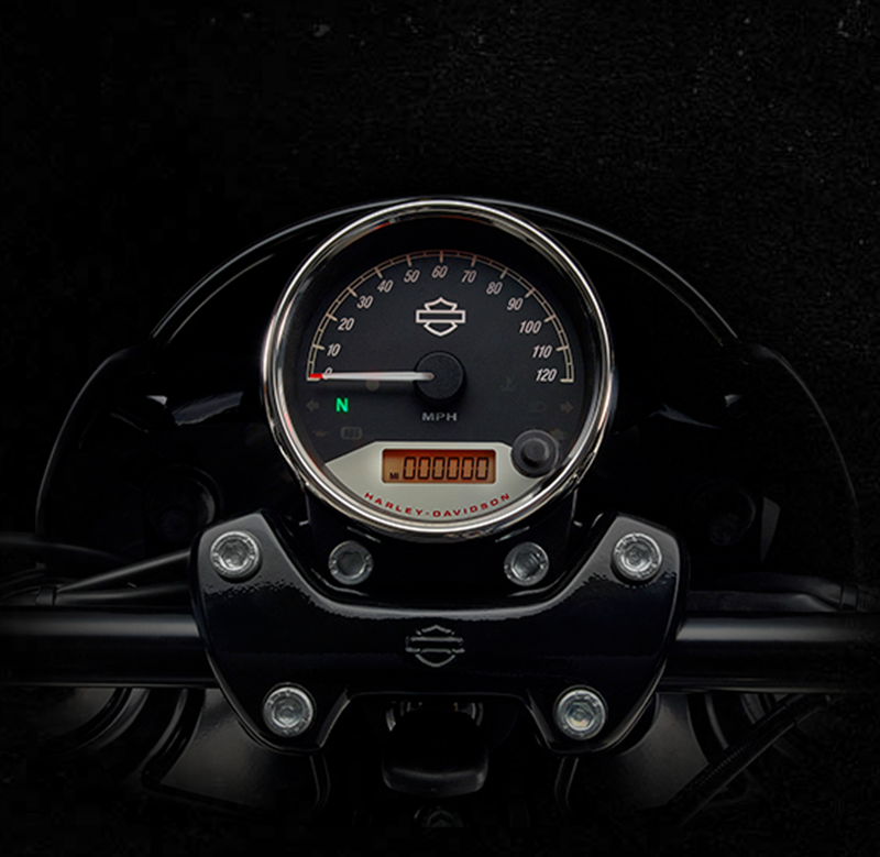 harley davidson street 750 indicator