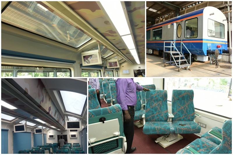 indian railways, suresh prabhu, Visakhapatnam araku valley, vistadome, vistadome glass roof, irctc, indian railways news, passenger, passenger train, infrastructure, infrastructure india