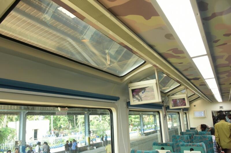 indian railways, suresh prabhu, Visakhapatnam araku valley, vistadome, vistadome glass roof, irctc, indian railways news, passenger, passenger train, infrastructure, infrastructure india