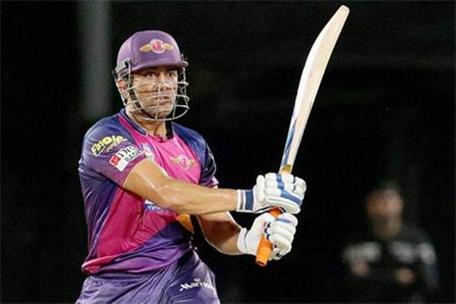 MS Dhoni won the match for RPS with a match-winning score of 61 off 34. (PTI) 