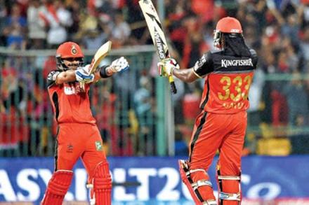 Chris Gayle and Virat Kohli are back among runs for RCB. (PTI)