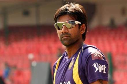 Kolkata Knight Riders bowling coach Lakshmipathy Balaji. (IE) 
