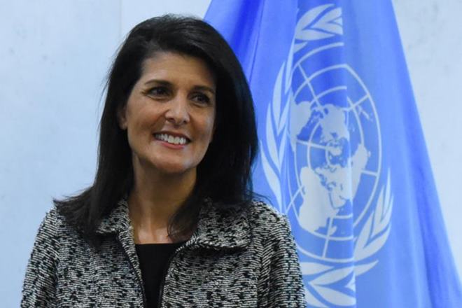 Nikki Haley, US Ambassador to the UN. (Reuters)
