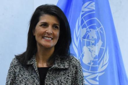 Nikki Haley, US Ambassador to the UN. (Reuters)