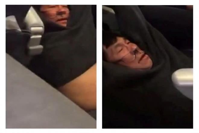 The 69-year-old Vietnamese-American doctor was hospitalized after Chicago aviation police dragged him from the plane to make space for crew members on the flight. (Reuters)