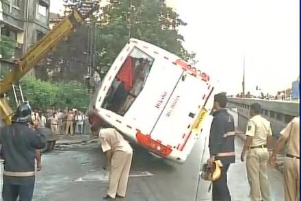 The Mumbai Police has taken the driver of the vehicle in their custody for further investigation. (ANI)