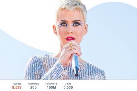 katy perry, katy perry twitter, katy perry twitter record, twitter katy perry