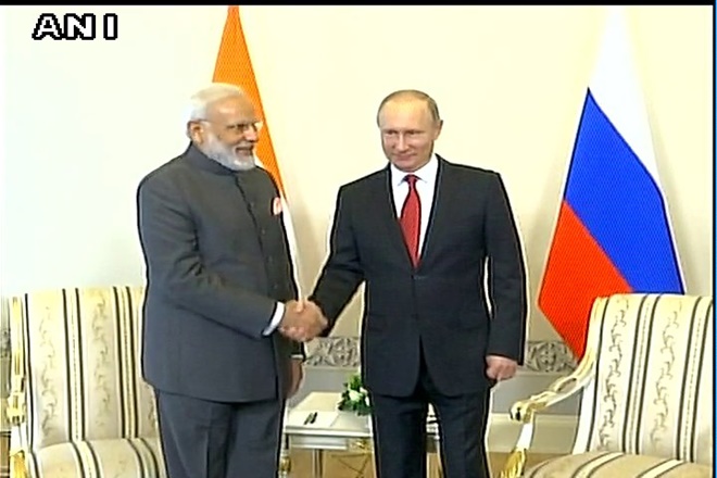 modi russia visit, narendra modi russia visit, modi meets putin, putin modi meeting, modi 4 natio visit, pm modi indo-russian relations, india news,
