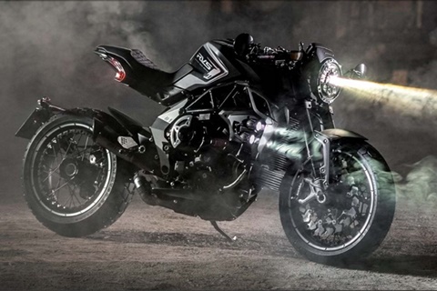 MV Agusta unveils stunning new scrambler RVS #1 based on Dragster 800