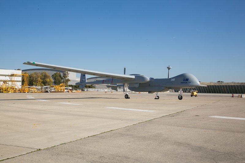 heron tp, heron tp drone, heron tp uav, heron tp india