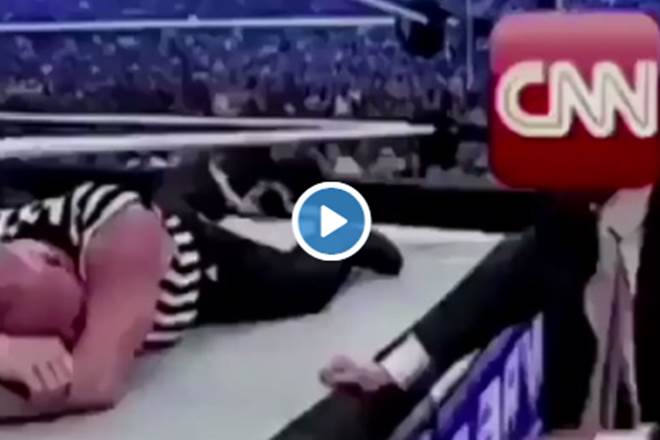 Donald trump tweet, donald trump tweet on cnn, donald trump cnn tweet, us president donald trump cnn tweet, trump tweet cnn, trump wwe tweet, trumps tweet on wwe, wee tweet by donald trump, trumps wwe tweet,