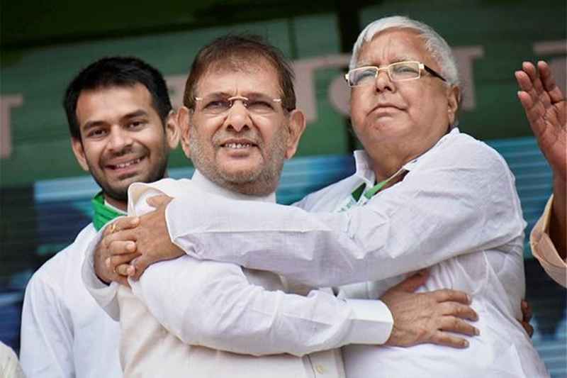 Lalu Prasad Yadav rally, Lalu Prasad Yadav rally in Patna, Narendra Modi, Gandhi Maidan, Gandhi Maidan rally, Sharad Yadav, Tejashwi Yadav, Lalu Prasad Yadav rally pictures