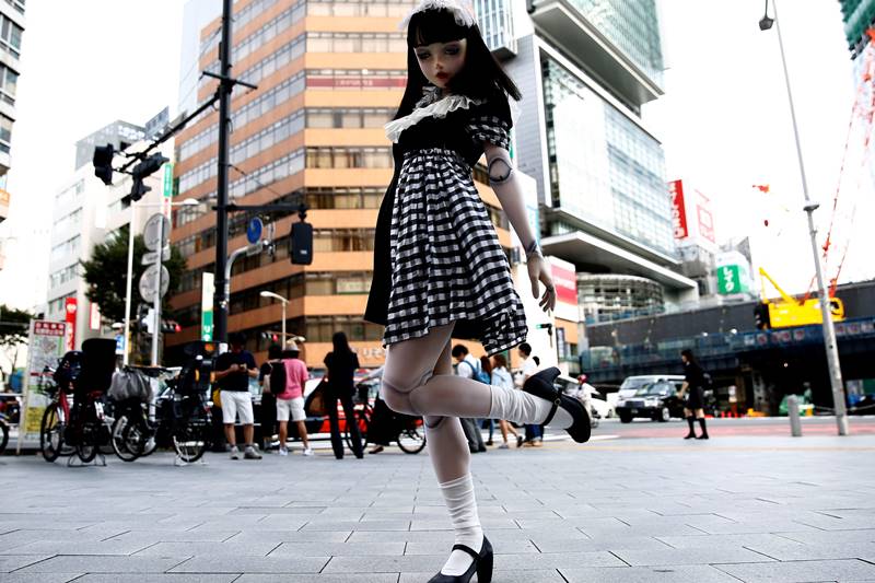 Lulu Hashimoto, doll model lulu hashimoto, living doll, tokyo, fashion, modelling, dolls, fashion doll, robot doll, japan, technology, fashion world, model, fashion fashion, tokyo fashion, latest pics, latest news