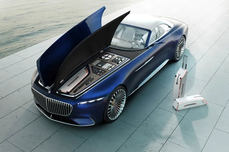 Mercedes-Benz was very clear to make this concept vehicle as an electric car. The electric motor on the Vision Mercedes-Maybach 6 concept has an output of 550 kW that allows a driving range of over 500 kilometers. Additionally, quick charging option is available that has the potential charging capacity of up to 350 kW. Mercedes-Maybach claims that in just five minutes enough power can be charged to achieve an additional range of around 100 kilometres.