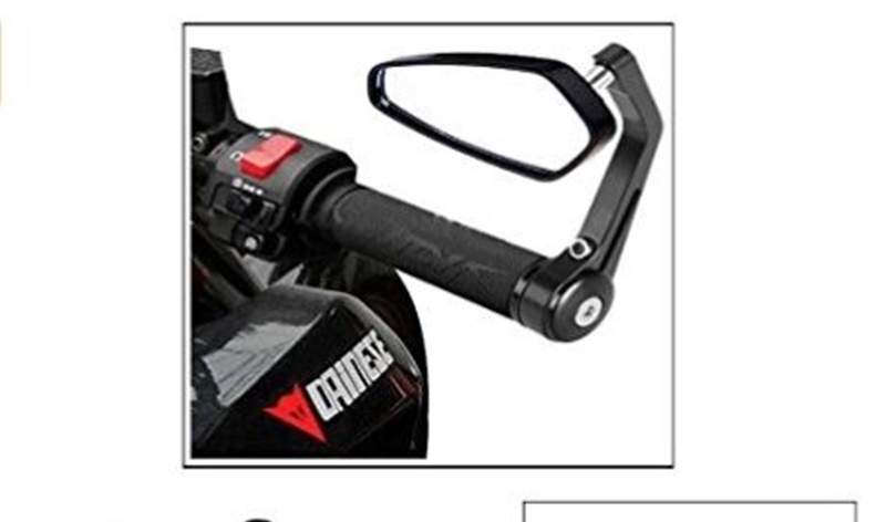 The idea of bar end mirrors may have cropped from dragster or bobber motorcycles. These are in fact easily available for Pulsars and while they enhance the look, they also take lesser space. A good pair will cost you about Rs 850 to 1500. (Image: Amazon India)