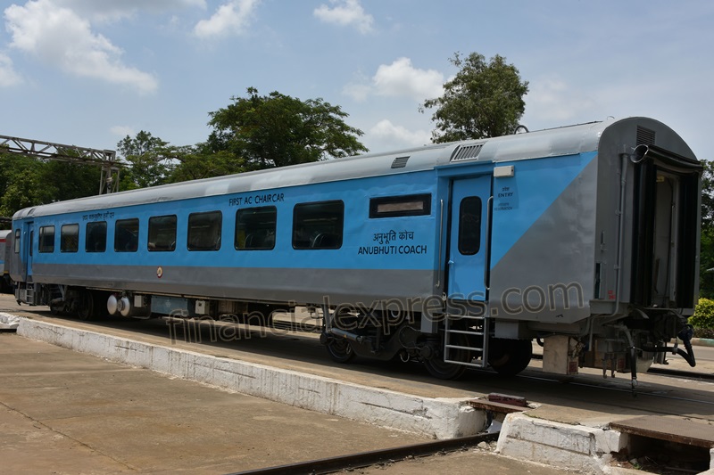 Anubhuti coaches These luxury AC chair cars have aircraftlike