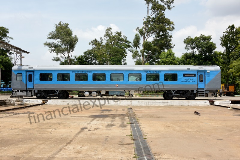 Anubhuti coach, anubhuti express, anubhuti luxury coach, shatabdi trains