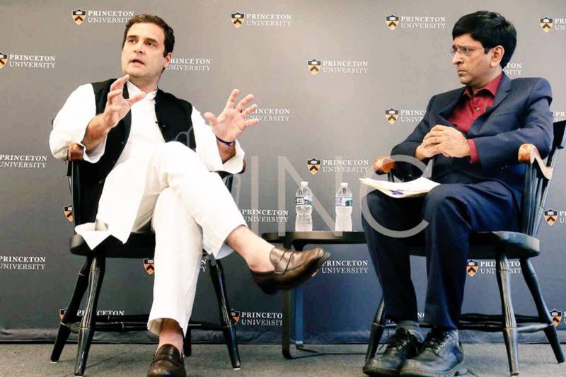 Rahul Gandhi US trip, rahul gandhi us trip top quotes, rahul gandhi us trip top quotes and highlights, rahul gandhi us trip highlights, rahul gandhi on gst, rahul gandhi on demonetisation, rahul gandhi tax regime, rahul gandhi us visit