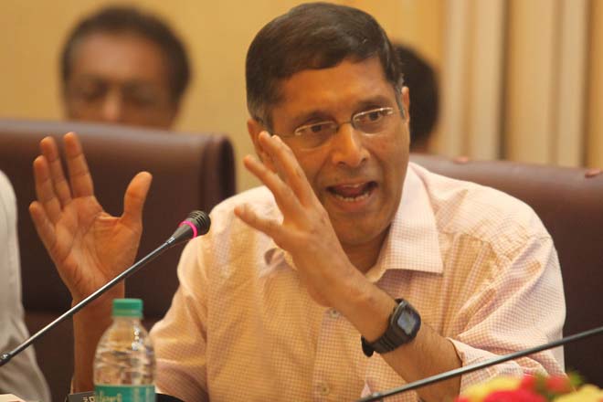 Arvind Subramanian, Recapitalisation, RBI, private sector, indian economy, India new Bankruptcy Law, NPAs, fiscal DEFICIT, banking balance sheets, Twin Balance Sheet