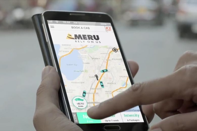 Meru, Meru Indian taxi company, Ola Meru rival, Uber, SoftBank Japan, Meru legal challenge, SoftBank Meru 