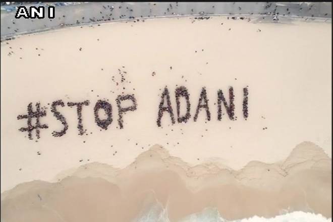 Bondi Beach, Adani, Carmichael coal mine, Australia ,Sydney,