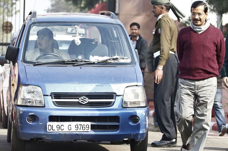 Arvind Kejriwal’s lost blue Wagon R car found abandoned in Ghaziabad