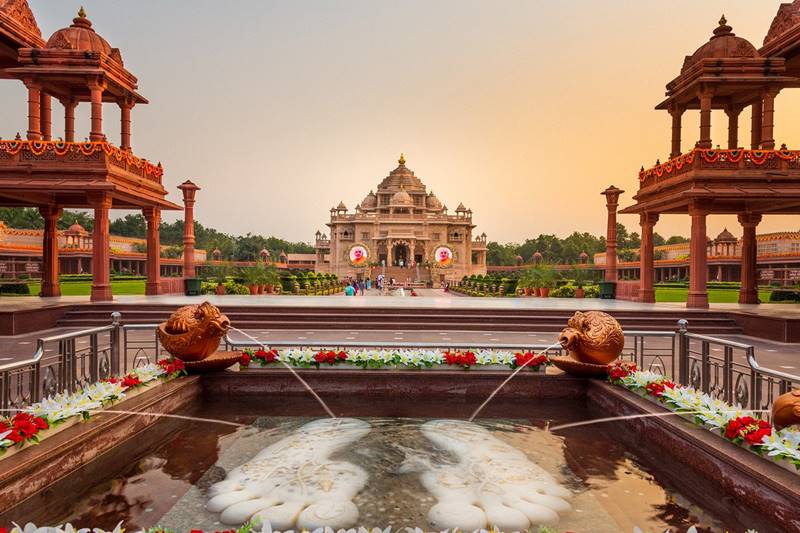 Gandhinagar Akshardham Temple, Akshardham Temple, Akshardham Temple silver jubilee, pm narendra modi, pm modi, modi, modi in gujarat, gujarat, Akshardham pics