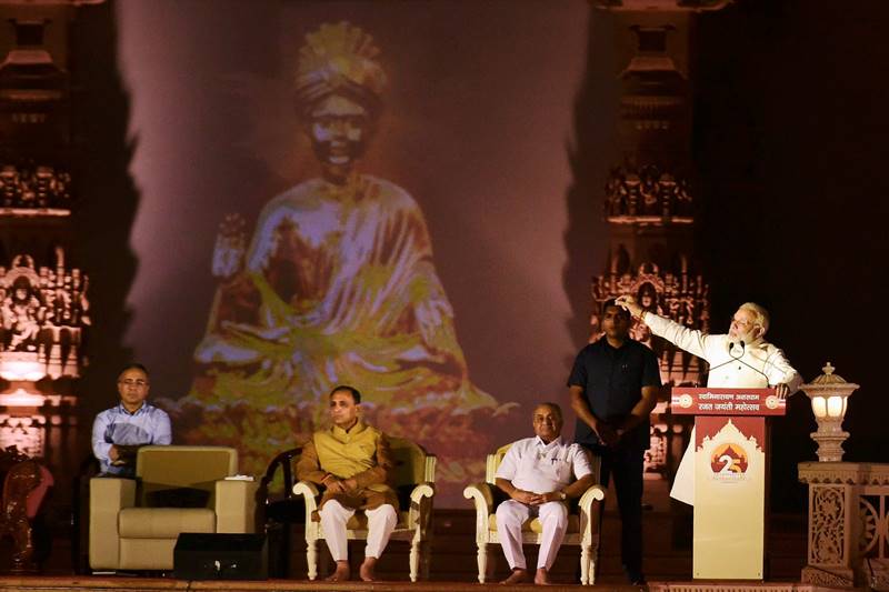 Gandhinagar Akshardham Temple, Akshardham Temple, Akshardham Temple silver jubilee, pm narendra modi, pm modi, modi, modi in gujarat, gujarat, Akshardham pics
