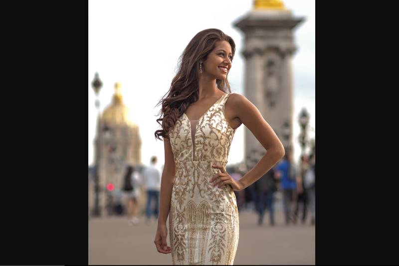 Miss France: Aurore Kichenin (Photo courtesy: Miss World official website)